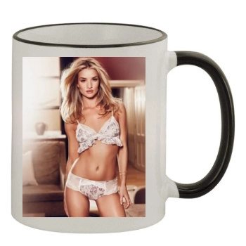 Rosie Huntington-Whiteley 11oz Colored Rim & Handle Mug