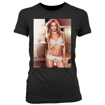 Rosie Huntington-Whiteley Women's Junior Cut Crewneck T-Shirt