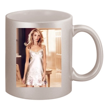 Rosie Huntington-Whiteley 11oz Metallic Silver Mug