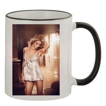 Rosie Huntington-Whiteley 11oz Colored Rim & Handle Mug