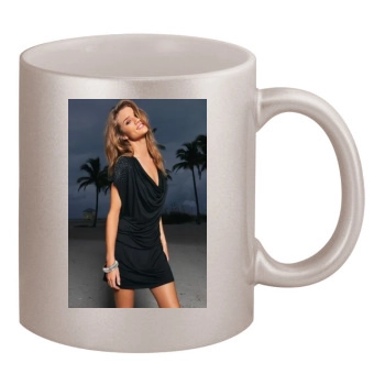 Rosie Huntington-Whiteley 11oz Metallic Silver Mug