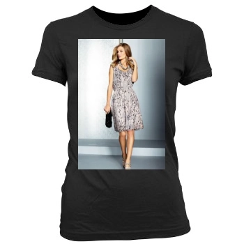 Rosie Huntington-Whiteley Women's Junior Cut Crewneck T-Shirt