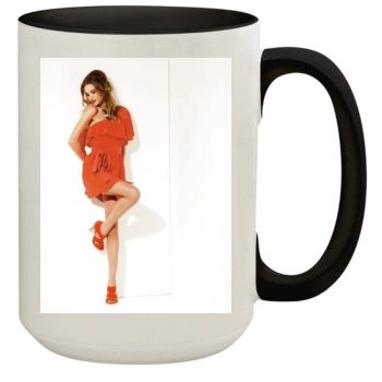 Rosie Huntington-Whiteley 15oz Colored Inner & Handle Mug