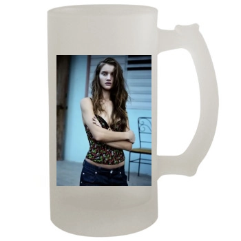 Rosie Huntington-Whiteley 16oz Frosted Beer Stein