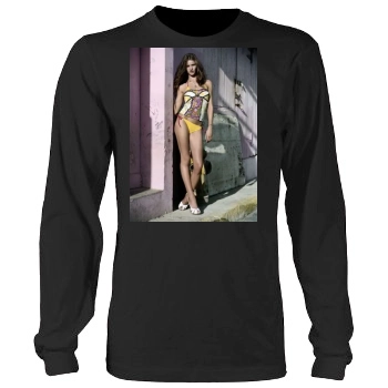 Rosie Huntington-Whiteley Men's Heavy Long Sleeve TShirt