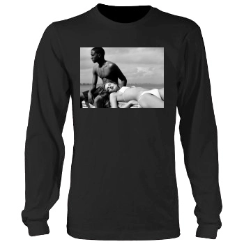 Rosie Huntington-Whiteley Men's Heavy Long Sleeve TShirt