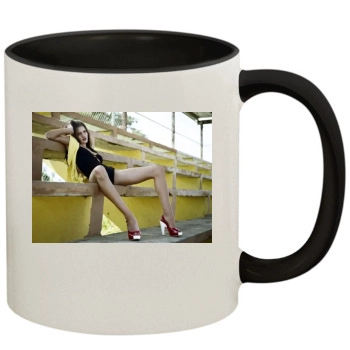 Rosie Huntington-Whiteley 11oz Colored Inner & Handle Mug