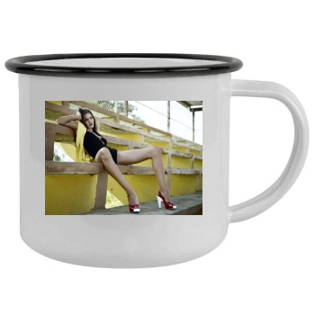 Rosie Huntington-Whiteley Camping Mug