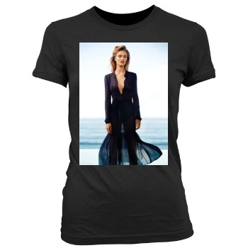 Rosie Huntington-Whiteley Women's Junior Cut Crewneck T-Shirt