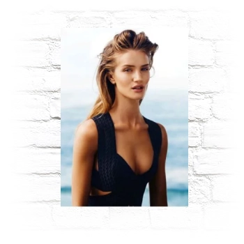 Rosie Huntington-Whiteley Metal Wall Art