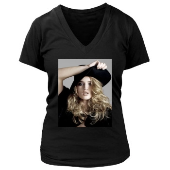 Rosie Huntington-Whiteley Women's Deep V-Neck TShirt