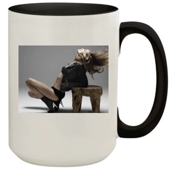 Rosie Huntington-Whiteley 15oz Colored Inner & Handle Mug