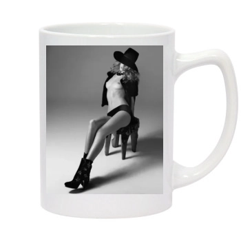 Rosie Huntington-Whiteley 14oz White Statesman Mug