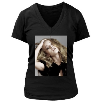 Rosie Huntington-Whiteley Women's Deep V-Neck TShirt