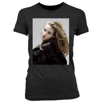 Rosie Huntington-Whiteley Women's Junior Cut Crewneck T-Shirt