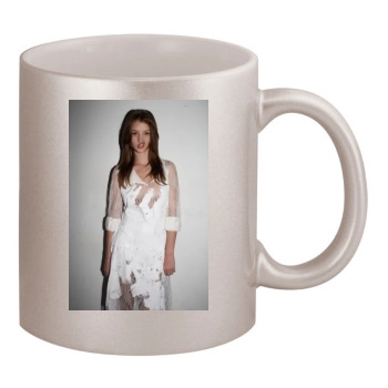 Rosie Huntington-Whiteley 11oz Metallic Silver Mug