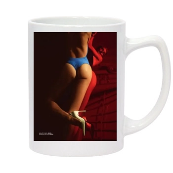 Rosie Huntington-Whiteley 14oz White Statesman Mug