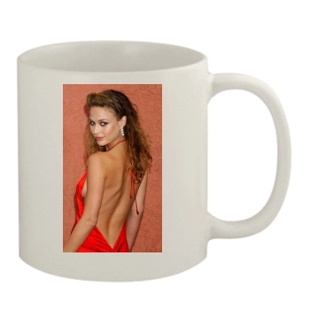 Josie Maran 11oz White Mug