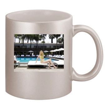 Whitney Port 11oz Metallic Silver Mug