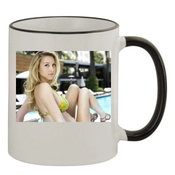 Whitney Port 11oz Colored Rim & Handle Mug