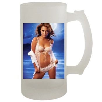 Josie Maran 16oz Frosted Beer Stein