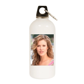 Wolke Hegenbarth White Water Bottle With Carabiner