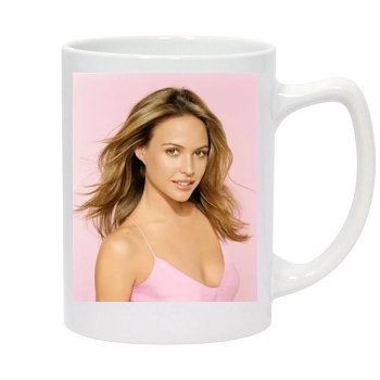 Josie Maran 14oz White Statesman Mug