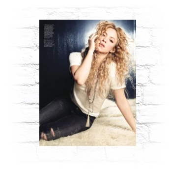 Shakira Metal Wall Art