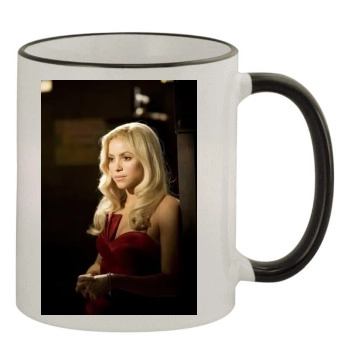 Shakira 11oz Colored Rim & Handle Mug