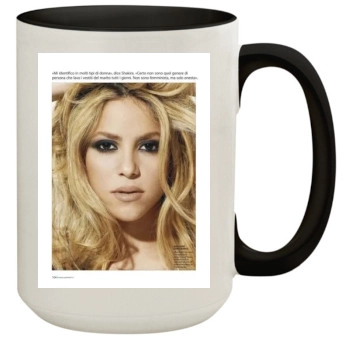 Shakira 15oz Colored Inner & Handle Mug