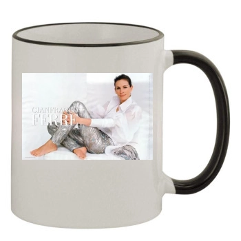 Julia Roberts 11oz Colored Rim & Handle Mug