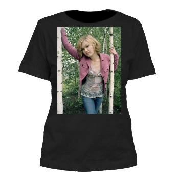 Julia Stiles Women's Cut T-Shirt