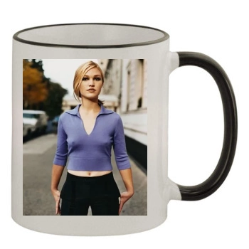 Julia Stiles 11oz Colored Rim & Handle Mug