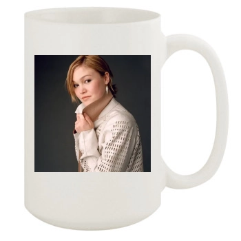 Julia Stiles 15oz White Mug