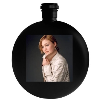 Julia Stiles Round Flask