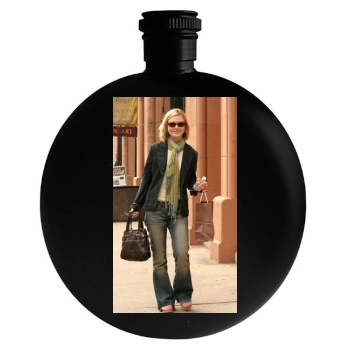 Julia Stiles Round Flask