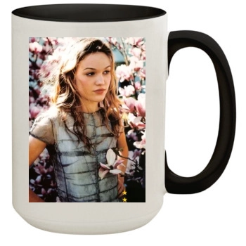 Julia Stiles 15oz Colored Inner & Handle Mug