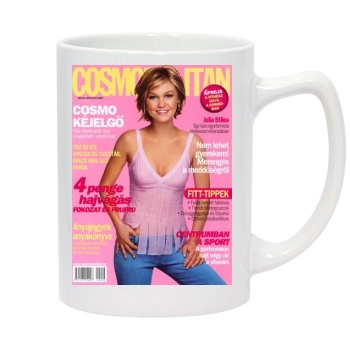 Julia Stiles 14oz White Statesman Mug