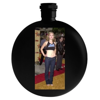 Julia Stiles Round Flask