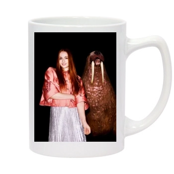 Sophie Turner 14oz White Statesman Mug