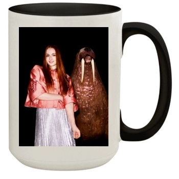 Sophie Turner 15oz Colored Inner & Handle Mug