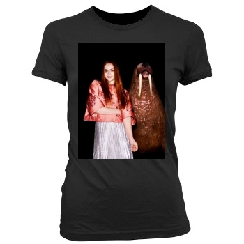 Sophie Turner Women's Junior Cut Crewneck T-Shirt