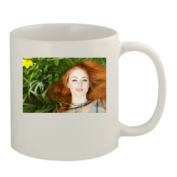 Sophie Turner 11oz White Mug