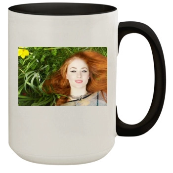 Sophie Turner 15oz Colored Inner & Handle Mug