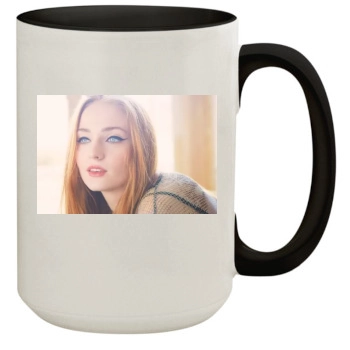 Sophie Turner 15oz Colored Inner & Handle Mug