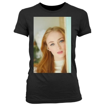 Sophie Turner Women's Junior Cut Crewneck T-Shirt