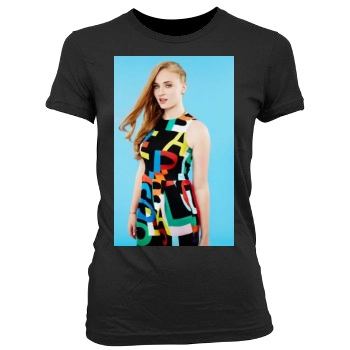 Sophie Turner Women's Junior Cut Crewneck T-Shirt