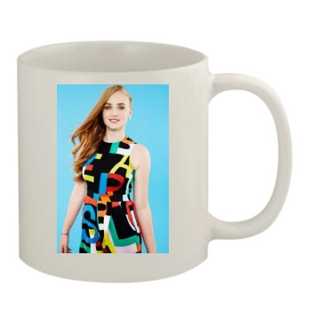 Sophie Turner 11oz White Mug