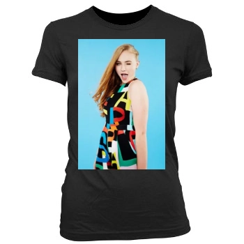 Sophie Turner Women's Junior Cut Crewneck T-Shirt