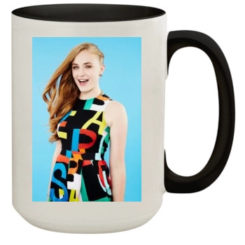 Sophie Turner 15oz Colored Inner & Handle Mug